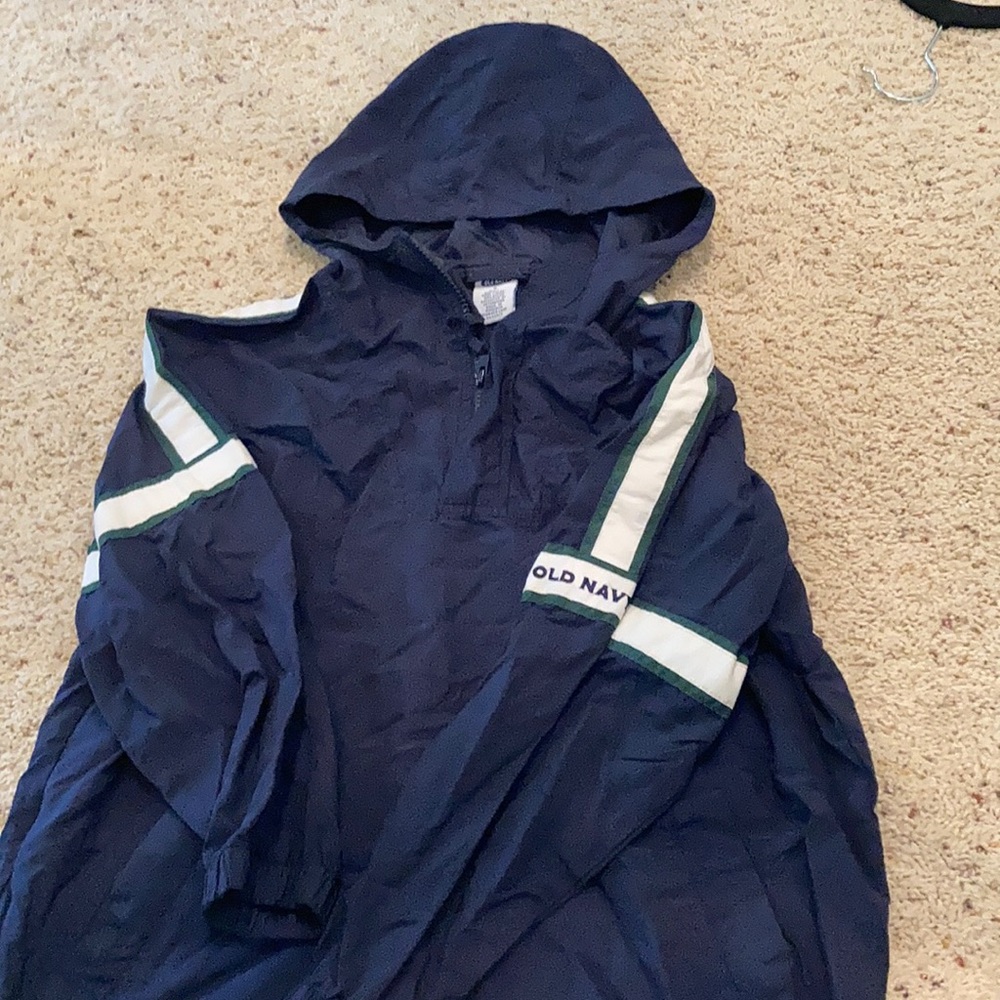 Old Navy Quarter-Zip Rain Pullover